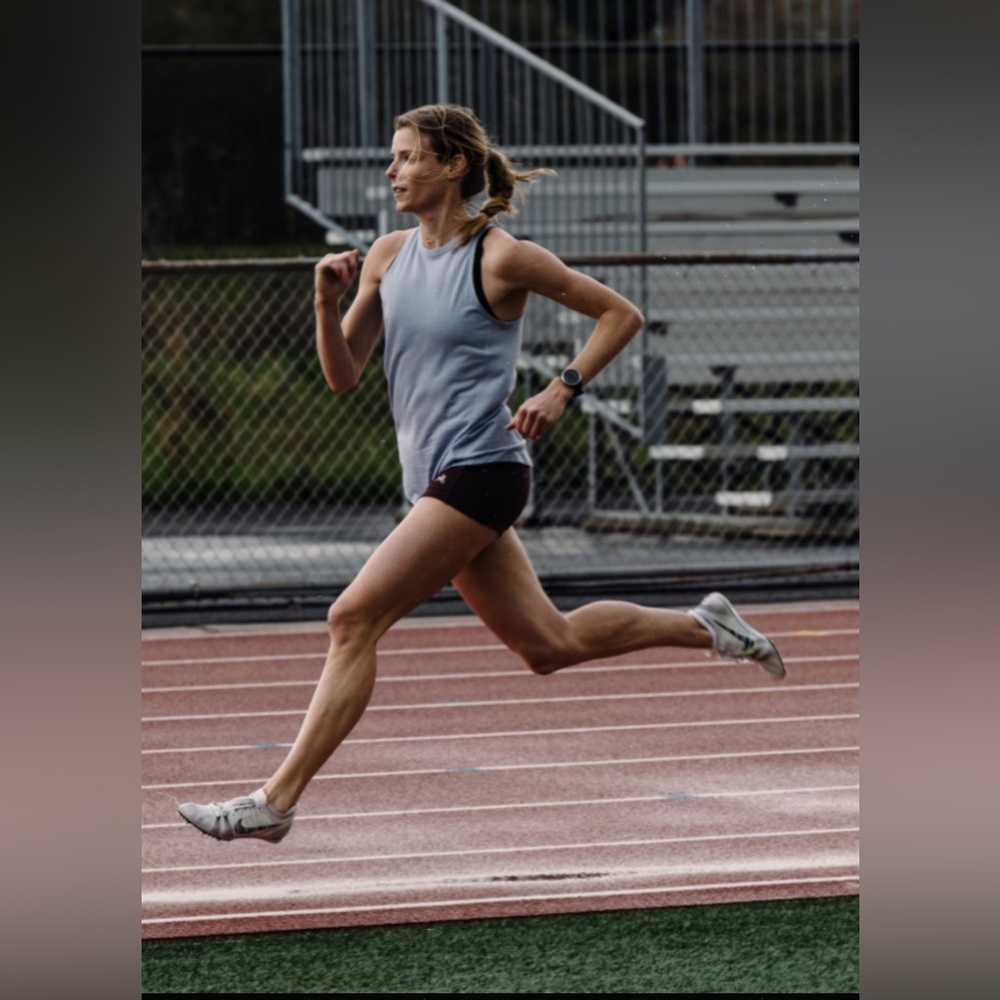 Tracksmith Harrier Running Race Merino Blend Tank in Women’s XS, Platinum Gray